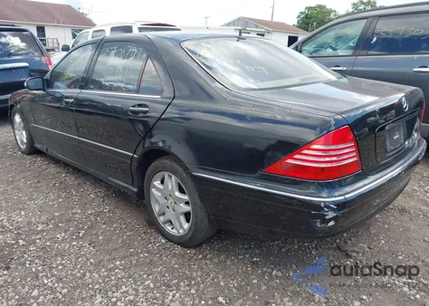 2003 Mercedes-Benz S 430 z USA, uszkodzony, nr VIN WDBNG70J73A369079